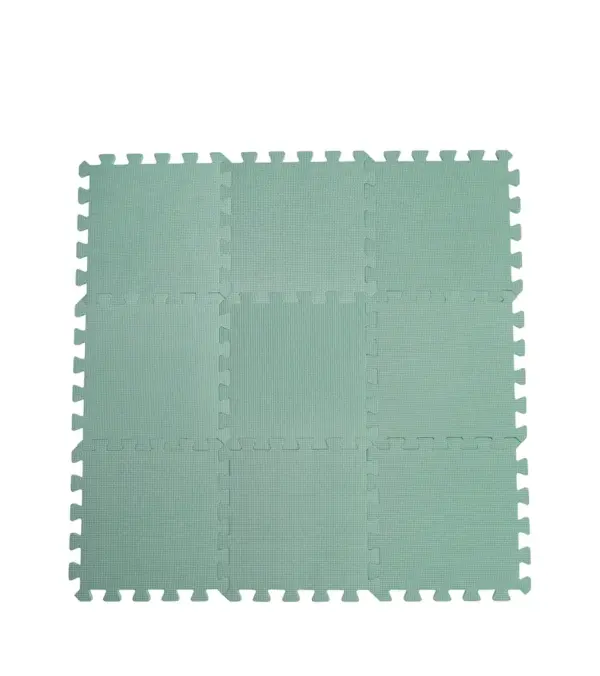 Skumlegegulv Bekids, Støvet Grøn 9 stk