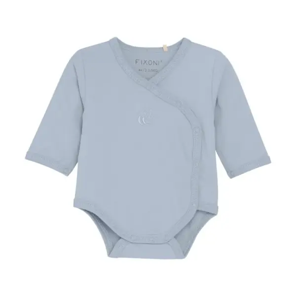 Slå-om Body Langærmet - Zen Blue - 44