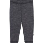 Smallstuff Leggings - Uld - Rib - Dark Grey