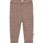 Smallstuff Leggings - Uld - Rib - Soft Powder