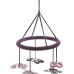 Smallstuff Uro - Sommerfugle - Lilla/Glimmer