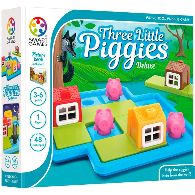 SmartGames | Logikspil - De tre små grise