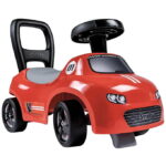 Smoby Gåvogn - Red Auto Ride-On