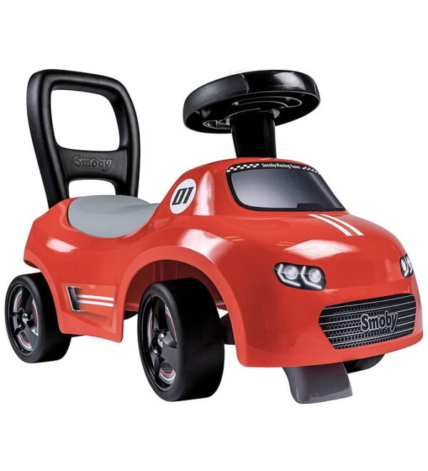 Smoby Gåvogn - Red Auto Ride-On
