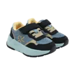 Sneaker m. Velcro - Coronet Blue - 27
