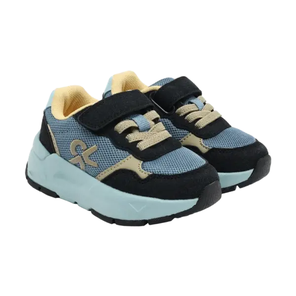 Sneaker m. Velcro - Coronet Blue - 27