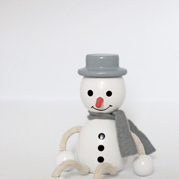 Snemand i træ - Ella & Frederik