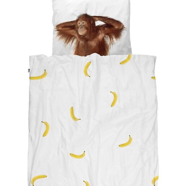 Snurk Sengetøj - Junior - Banana Monkey