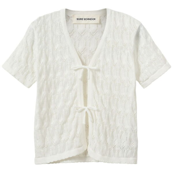 Sofie Schnoor Cardigan - Strik - FlorianaSY - Off White