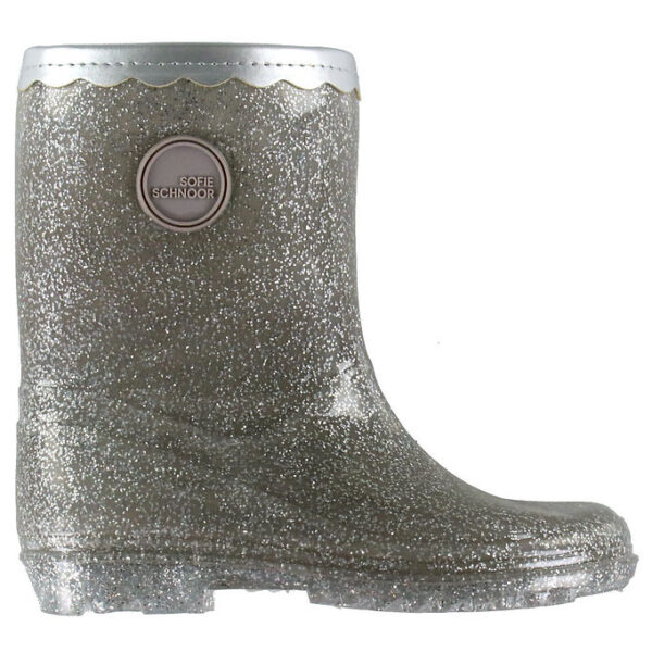 Sofie Schnoor Gummistøvler - Sølv m. Glimmer