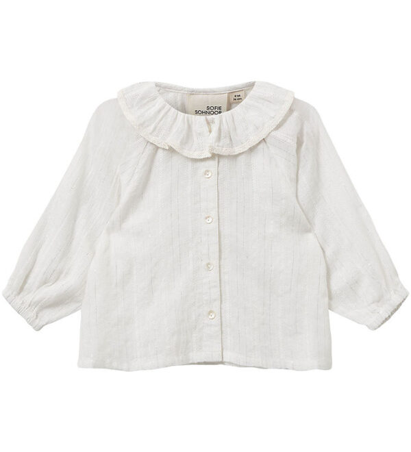 Sofie Schnoor Skjorte - Alminasb - Snow White/Sølv