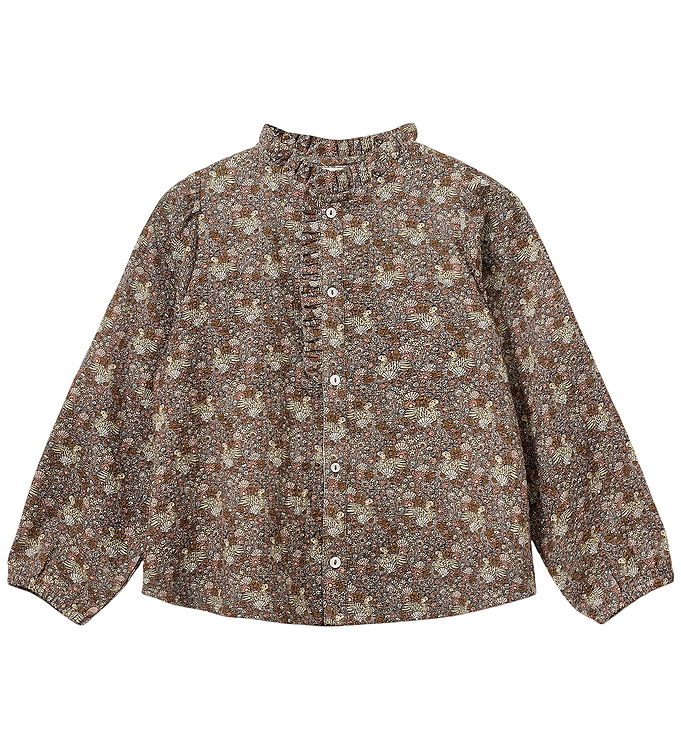 Sofie Schnoor Skjorte - Bessiesk - Brown Sofie Schnoor Skjorte - Bessiesk - Brown