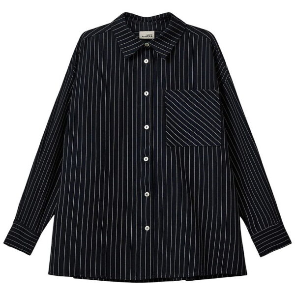 Sofie Schnoor Skjorte - KaliaSy - Dark Navy m. Striber