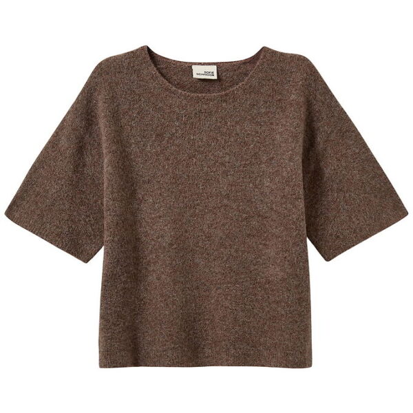 Sofie Schnoor T-shirt - Strik - CerinSY - Brown Melange