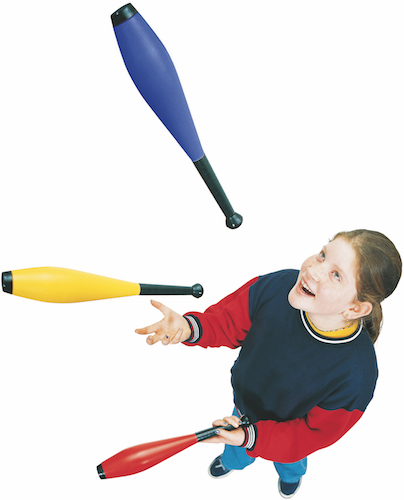 Spordas | Jonglør kegler - Sæt med 3 stk