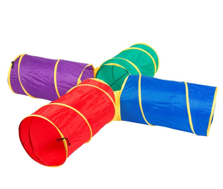 Spordas | Kravletunnel m. kryds, Ø50 cm