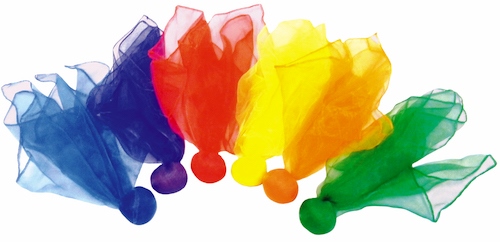 Spordas | Tørklædebold - Sæt m. 6 stk