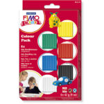 Staedtler | FIMO ler 42 gr. - Basisfarver, 6 stk