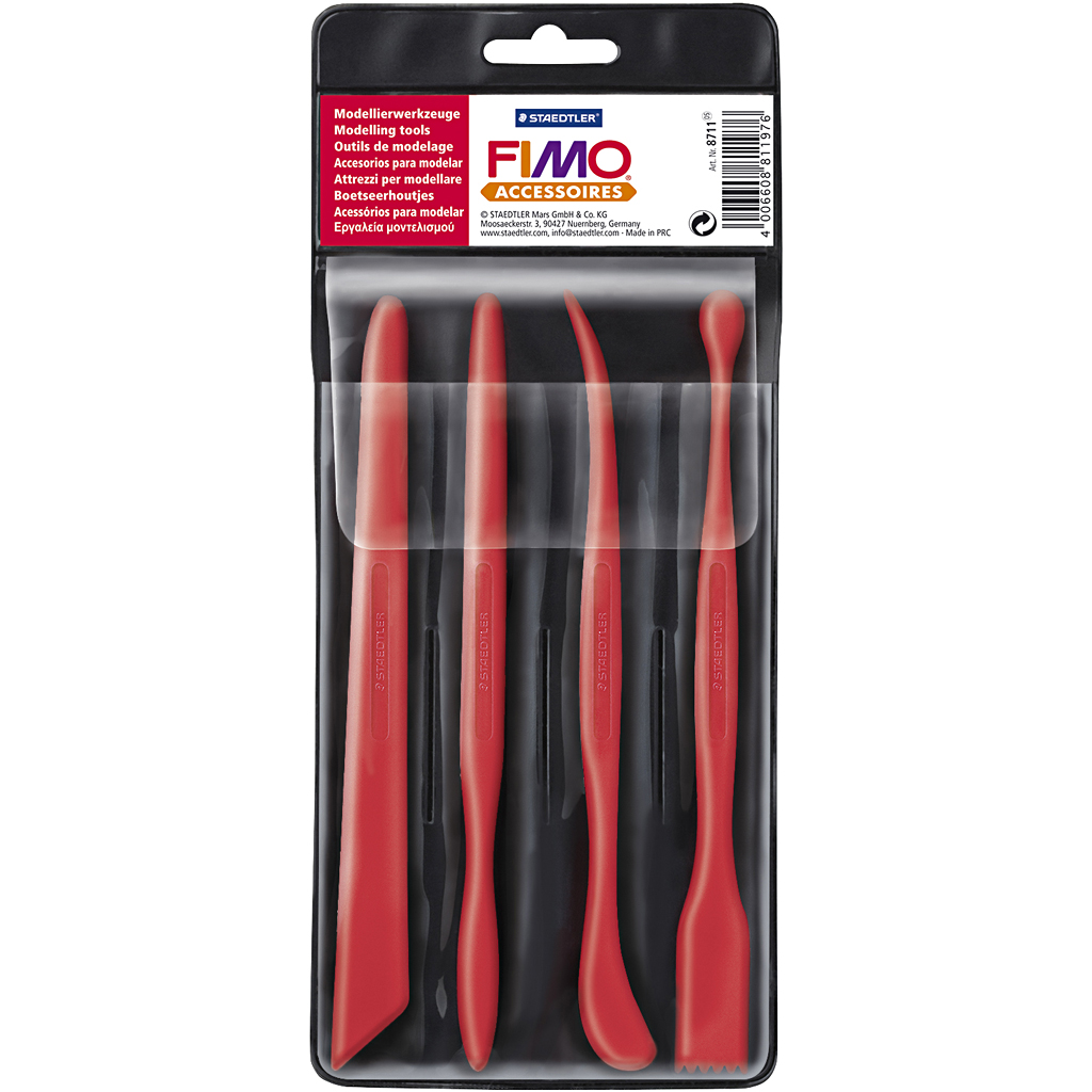 Staedtler | FIMO værktøj i plast, 4 stk