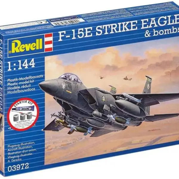 Starter Kit F-15E Strike Eagle & bombs 1:144