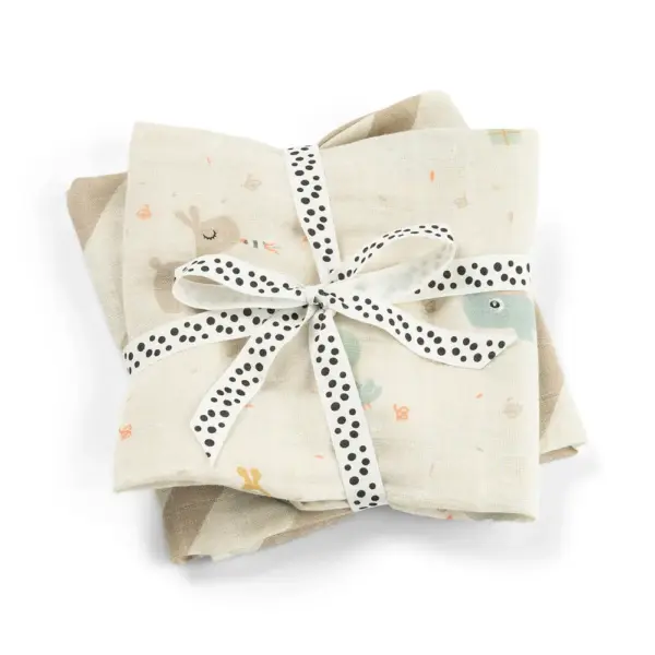 Stofble 2 stk. Celebration Sand