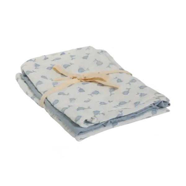 Stofble (3-pak) - Ashley Blue - 65x65