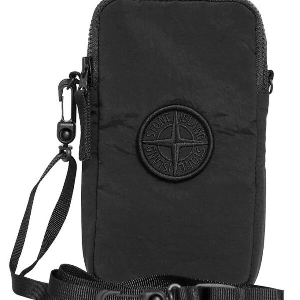 Stone Island Mobiltaske - Cross Body - Sort