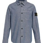 Stone Island Skjorte - Denim - Sky Blue