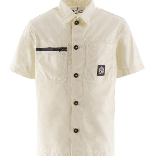 Stone Island Skjorte - Natural Beige