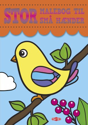 Stor malebog til små hænder