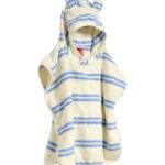SunnyLife Håndklæde m. Hætte - Sammy The Seagull/Blue Stripe