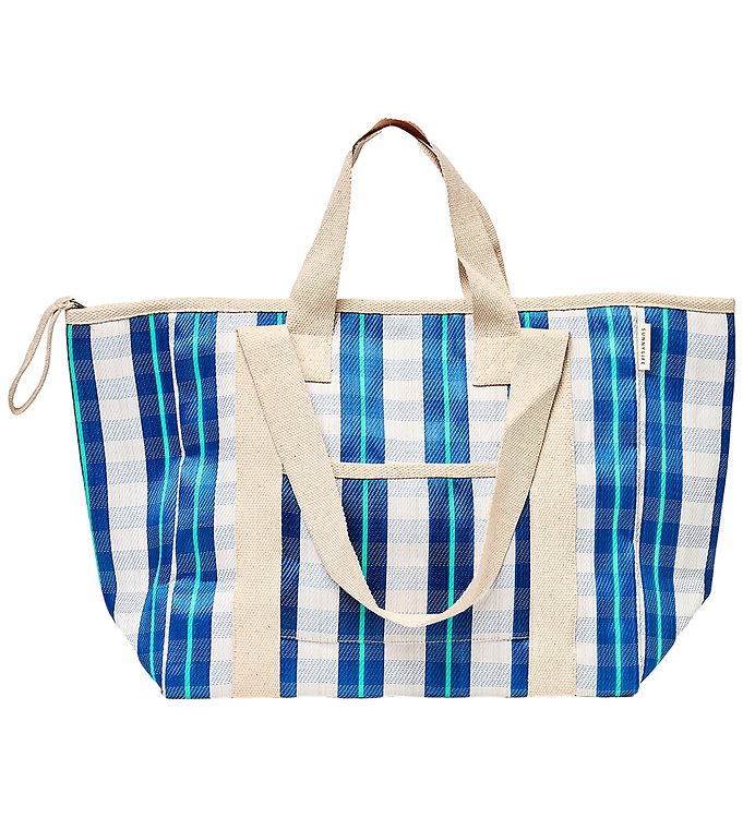 SunnyLife Strandtaske - Nylon CoolerTote La Mer Blue Neon