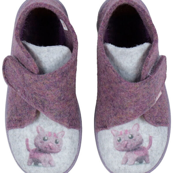 Superfit Hjemmesko - Happy Octi - Uld - Lilac