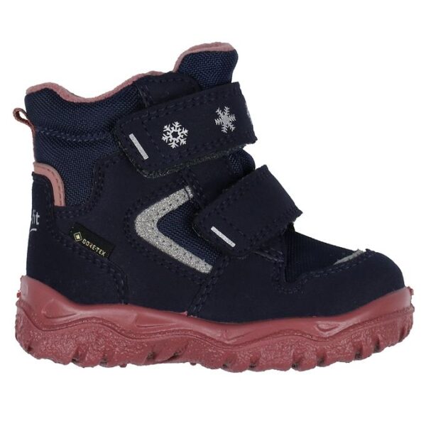 Superfit Vinterstøvler - Husky1 - Navy/Rosa