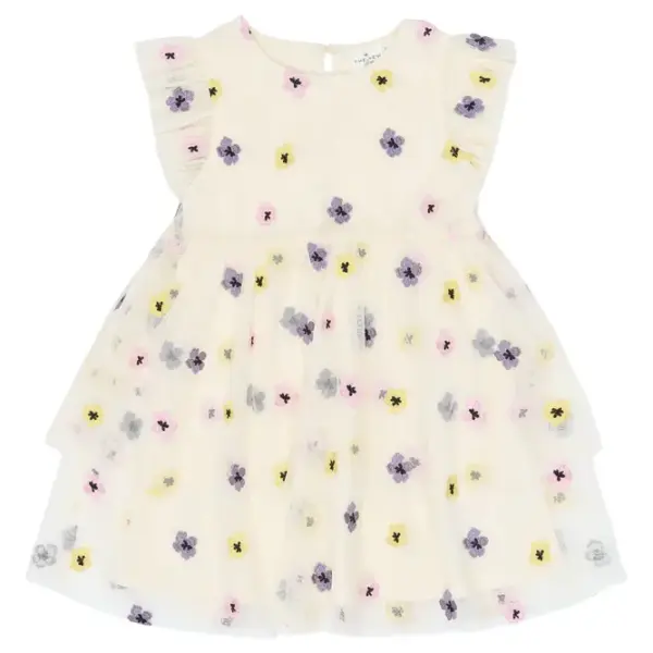 Svelda Kjole - Gardenia EMB - 98