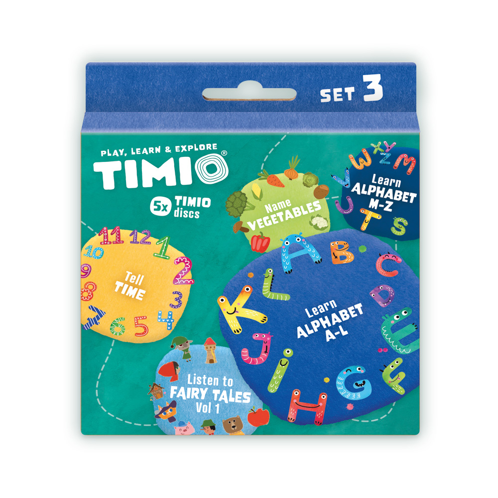 TIMIO tilbehør - Disc sæt 3
