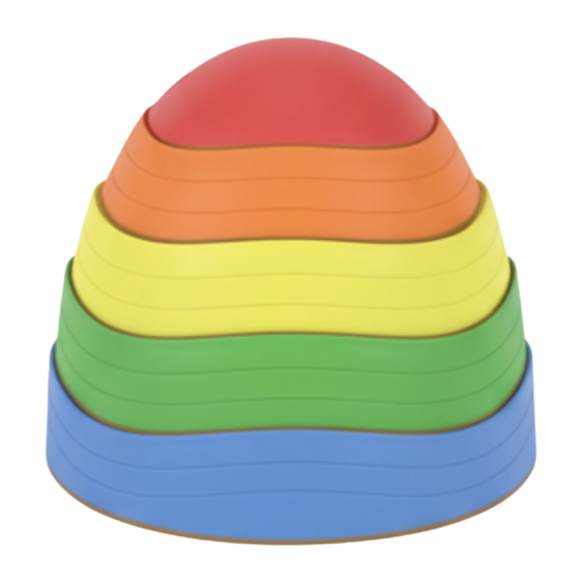 TUMLE | Tumle trædesten - Rainbow, 5 stk TUMLE | Tumle trædesten - Rainbow, 5 stk