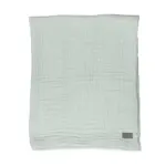 Tæppe, muslin, sage grøn