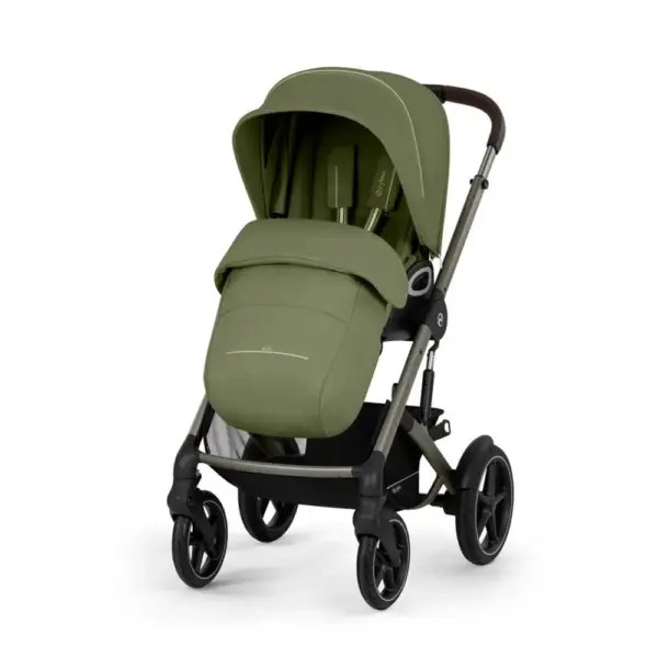 Talos S Lux klapvogn - Moss green