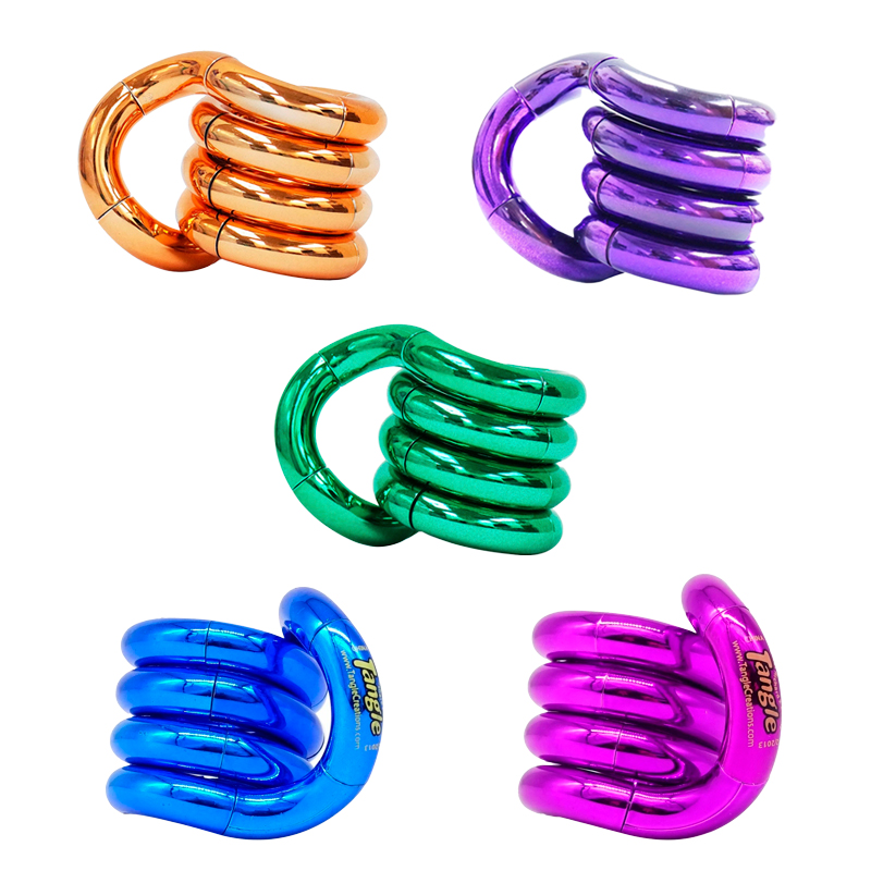 Tangle Jr. - Metallic (ass.), 1 stk