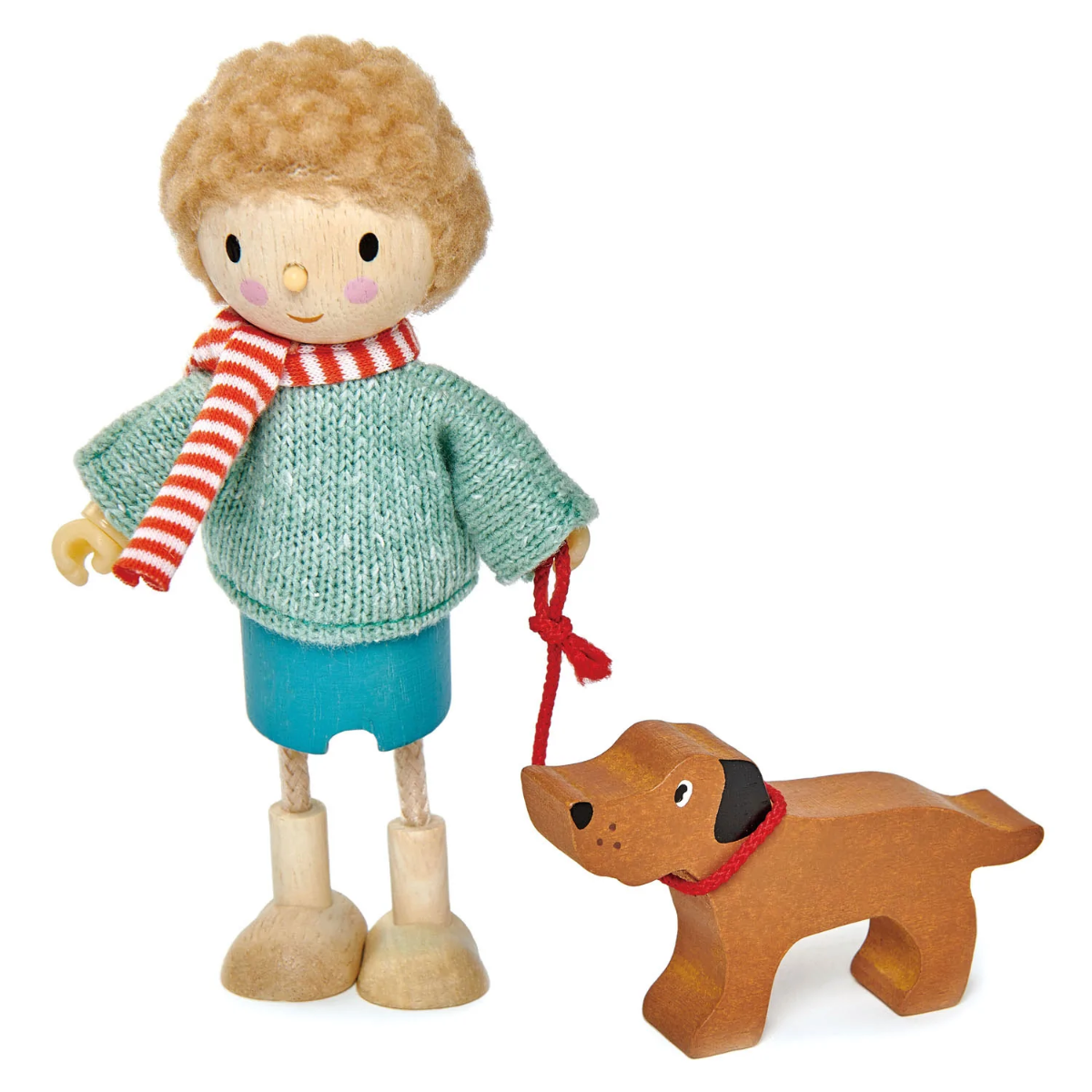 Tender Leaf | Dukkehusfigur - Hr Goodwood og hund