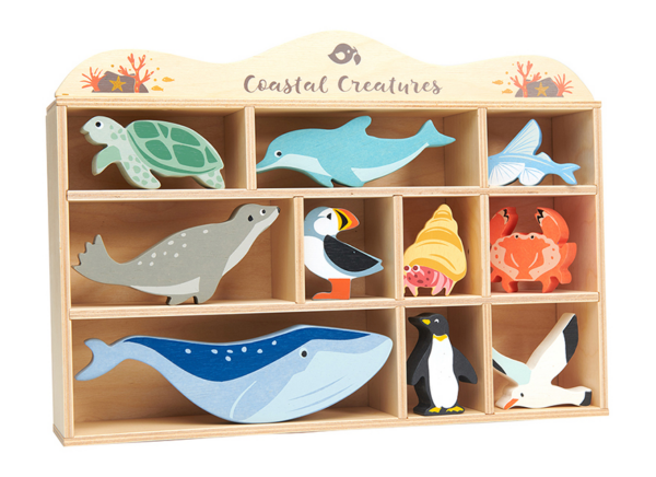 Tender Leaf | Havdyr af træ, 10 dele