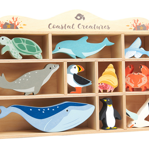 Tender Leaf | Havdyr af træ, 10 dele