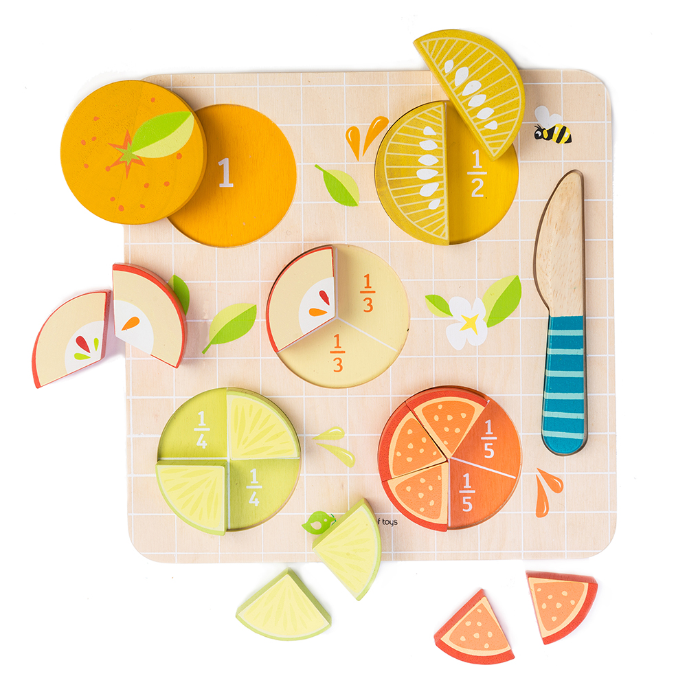 Tender Leaf | Lær brøker med citrusfrugter