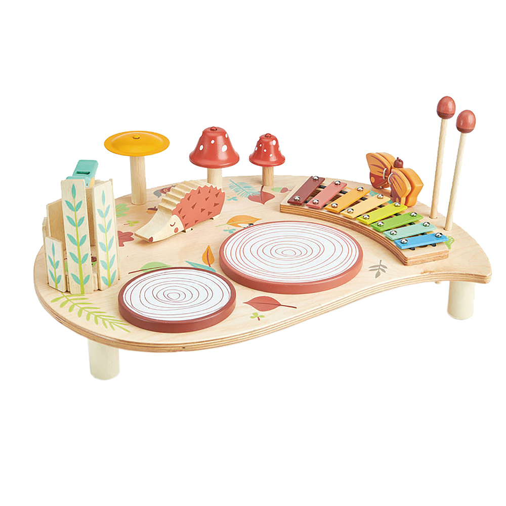 Tender Leaf | Musikbord med 7 forskellige instrumenter