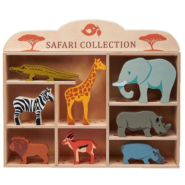 Tender Leaf Trælegetøj - 8 Savannedyr