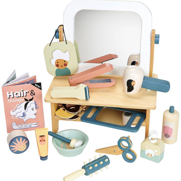 Tender Leaf Trælegetøj - Frisørsalon - 22 Dele