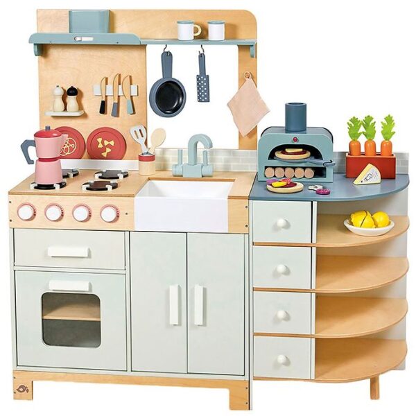 Tender Leaf Trælegetøj - Legekøkken Mega - La Fiamma