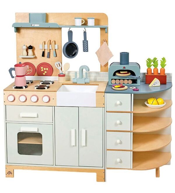 Tender Leaf Trælegetøj - Legekøkken Mega - La Fiamma