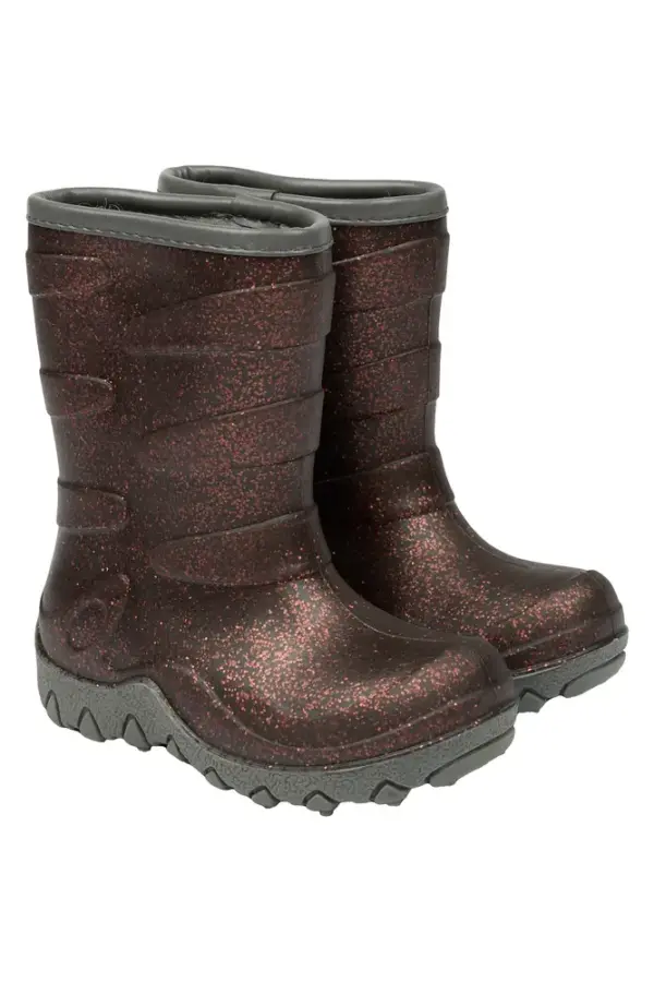 Termostøvle - glitter - French roast - 24 Termostøvle - glitter - French roast - 24